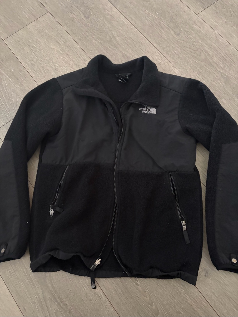 The North Face Black Boys Full-Zip Fleece Jacket